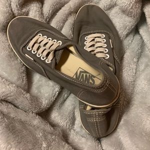 Gray Slip-On Vans